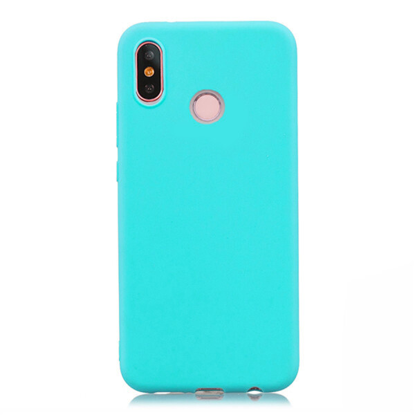 

Силиконовый чехол Candy для Xiaomi Redmi Note 5 Pro / Note 5 (DC) Бирюзовый