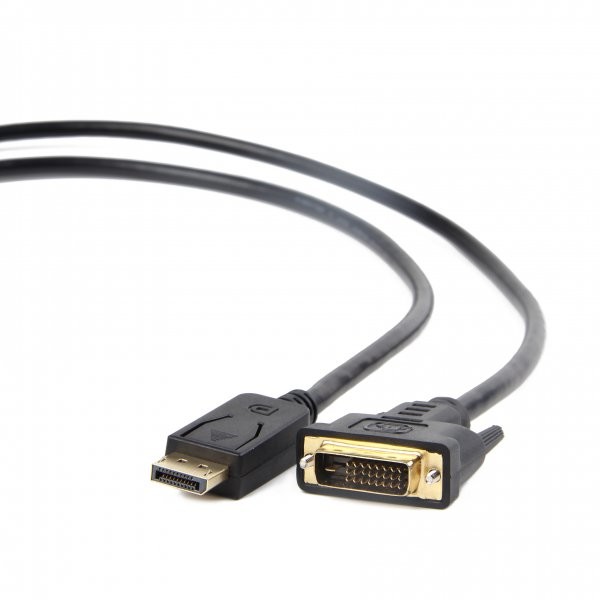 

Кабель Cablexpert DisplayPort вилка/DVI вилка, 3 м (CC-DPM-DVIM-3M)
