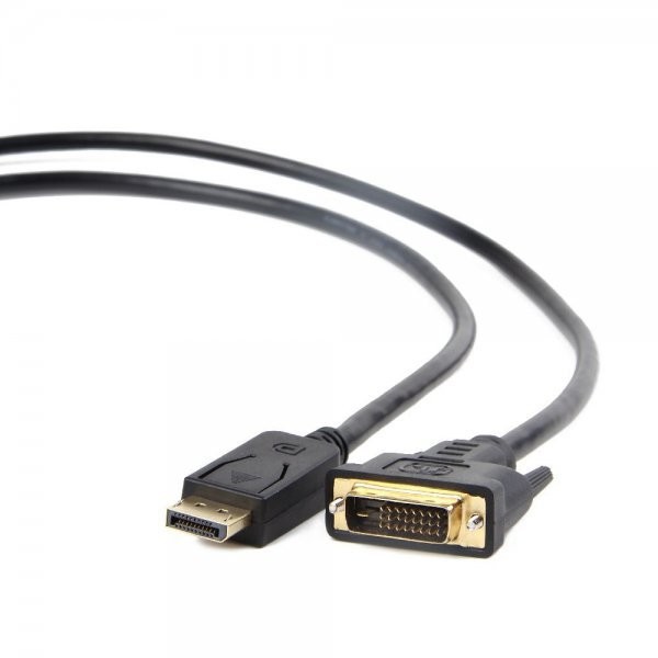 

Кабель Cablexpert DisplayPort вилка/DVI вилка, 1.8 м (CC-DPM-DVIM-6)