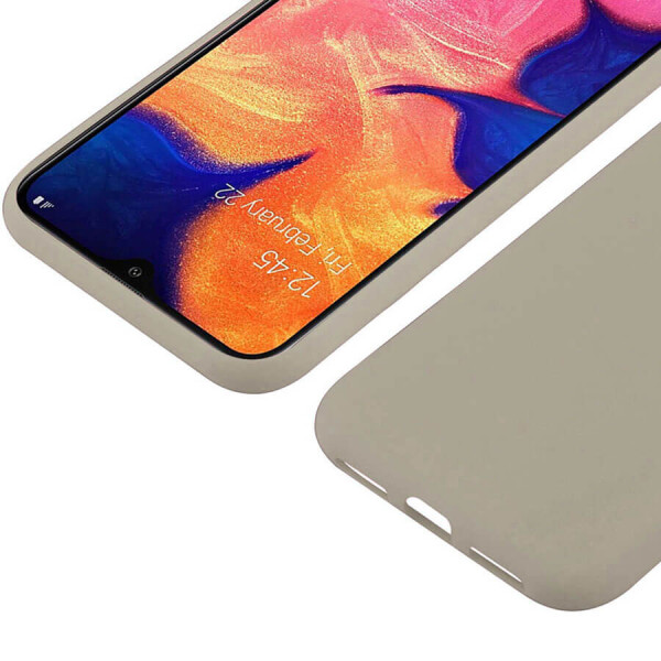 

Силиконовый чехол Epic матовый soft-touch для Samsung Galaxy A10 (A105F) Серый
