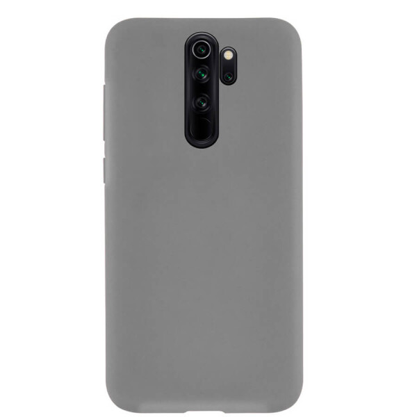 

Силиконовый чехол Epic матовый soft-touch для Xiaomi Redmi Note 8 Pro Серый