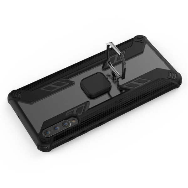 

Ударопрочный чехол Combo Ring for Magnet для Samsung Galaxy A50 (A505F) / A50s / A30s Черный