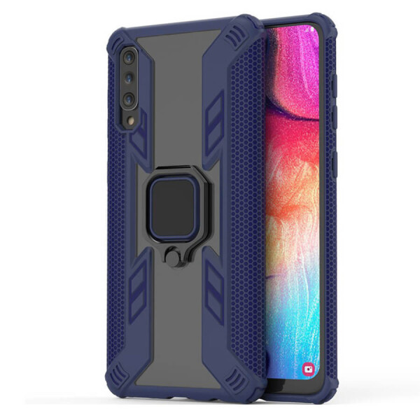 

Ударопрочный чехол Combo Ring под магнитный держатель для Xiaomi Mi CC9 / Mi 9 Lite Черный