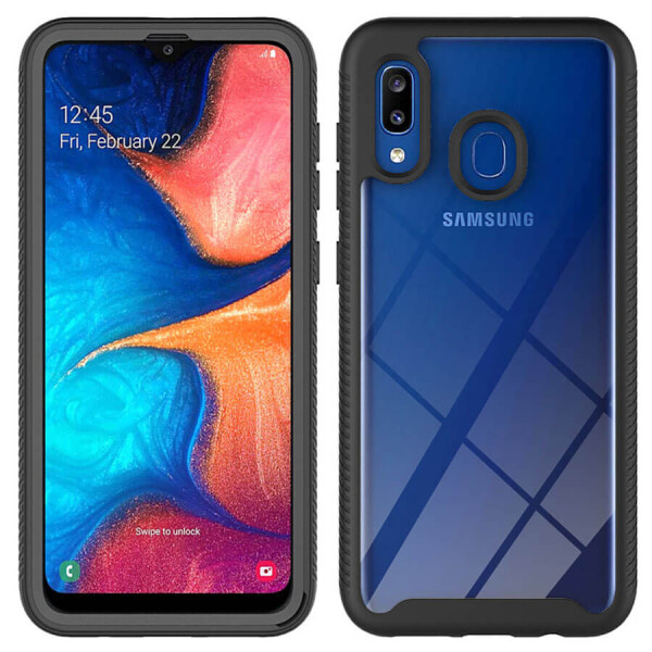 

Ударопрочный чехол Full-body Bumper Case для Samsung Galaxy A20 / A30 Черный