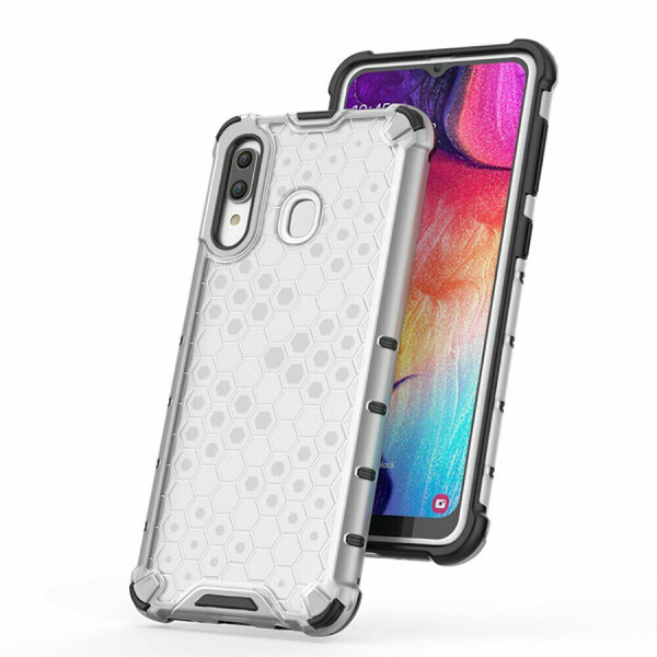 

Ударопрочный чехол Honeycomb для Samsung Galaxy A20 / A30 Прозрачный