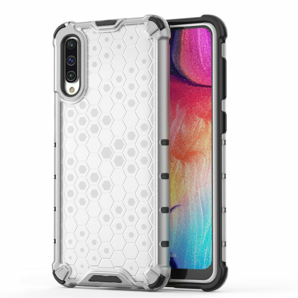 

Ударопрочный чехол Honeycomb для Samsung Galaxy A50 (A505F) / A50s / A30s Прозрачный