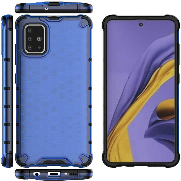 

Ударопрочный чехол Honeycomb для Samsung Galaxy A51 Синий