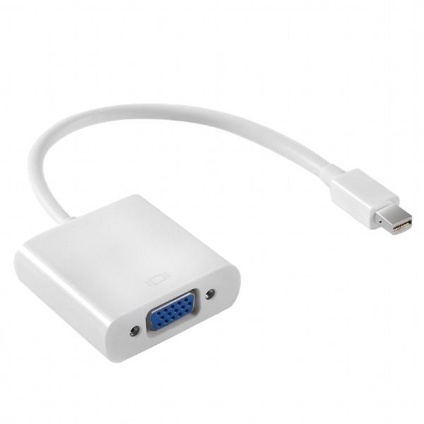 

Адаптер-преобразователь Cablexpert Mini DisplayPort в VGA (AB-mDPM-VGAF-02-W)