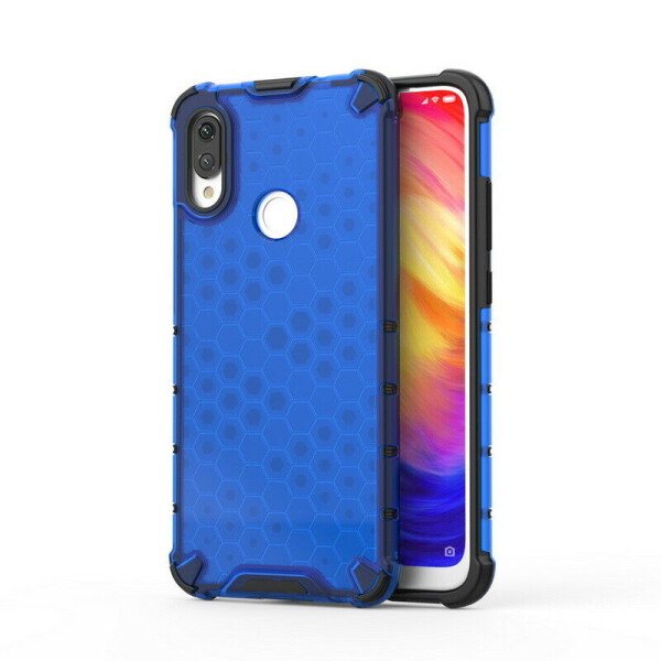 

Ударопрочный чехол Honeycomb для Xiaomi Redmi 7 Синий
