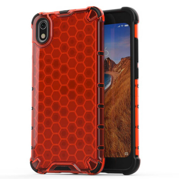 

Ударопрочный чехол Honeycomb для Xiaomi Redmi 7A Красный