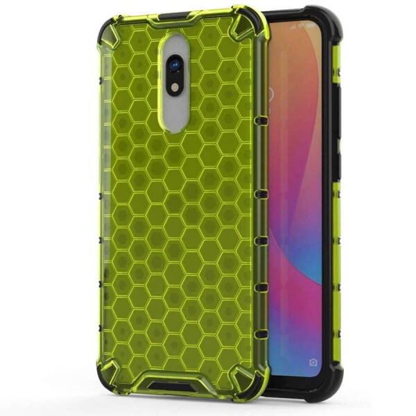 

Ударопрочный чехол Honeycomb для Xiaomi Redmi 8 / 8a Зеленый