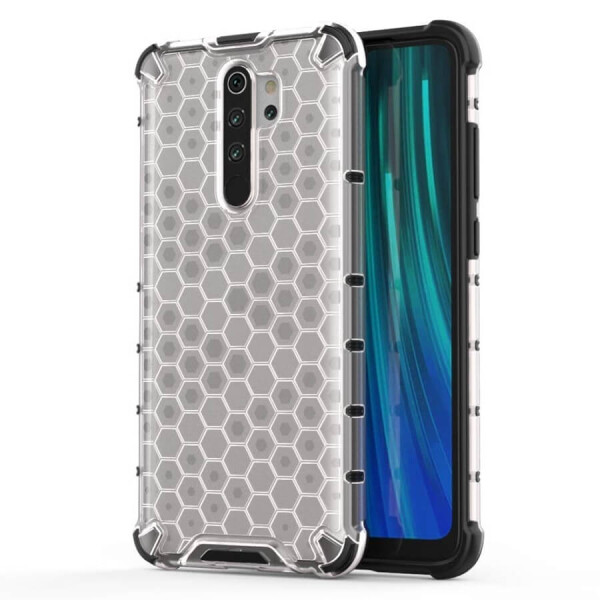 

Ударопрочный чехол Honeycomb для Xiaomi Redmi Note 8 Pro Прозрачный