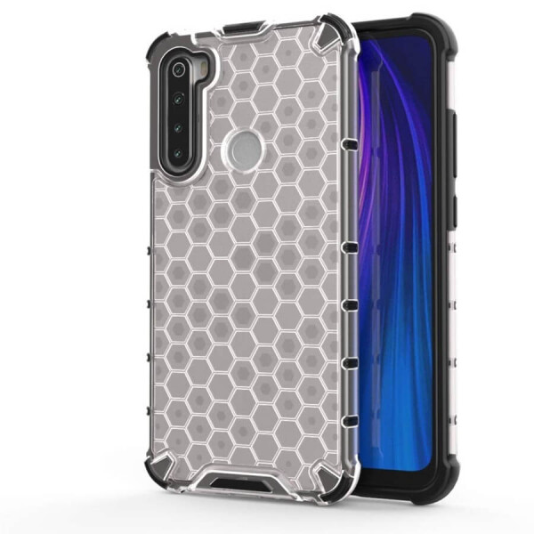 

Ударопрочный чехол Honeycomb для Xiaomi Redmi Note 8 Прозрачный