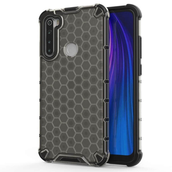 

Ударопрочный чехол Honeycomb для Xiaomi Redmi Note 8 Черный
