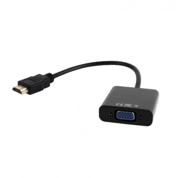 

Адаптер-преобразователь Cablexpert HDMI в VGA и стерео-аудио (A-HDMI-VGA-03)