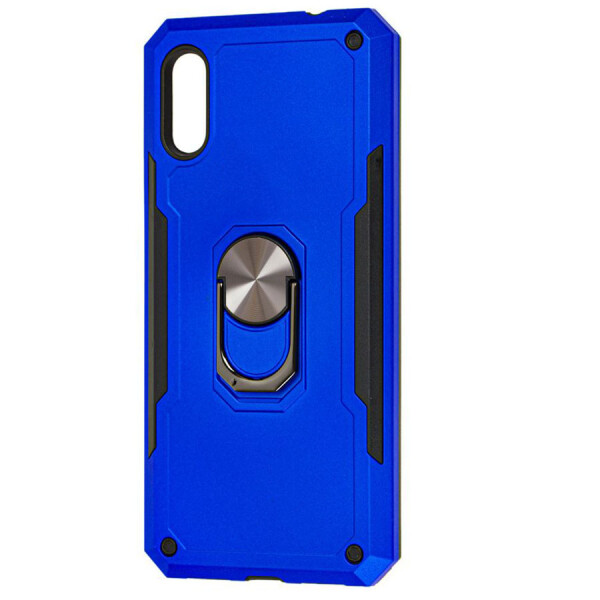 

Ударопрочный чехол SG Ring Color магнитный держатель для Samsung Galaxy A50 (A505F) / A50s / A30s Черный