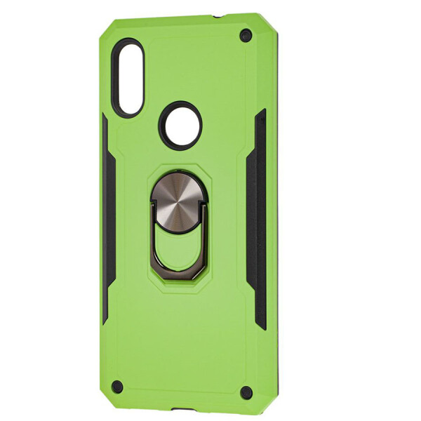 

Ударопрочный чехол SG Ring Color магнитный держатель для Xiaomi Redmi 7 Салатовый