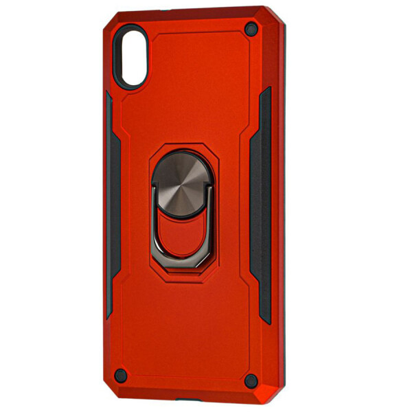 

Ударопрочный чехол SG Ring Color магнитный держатель для Xiaomi Redmi 7A Салатовый