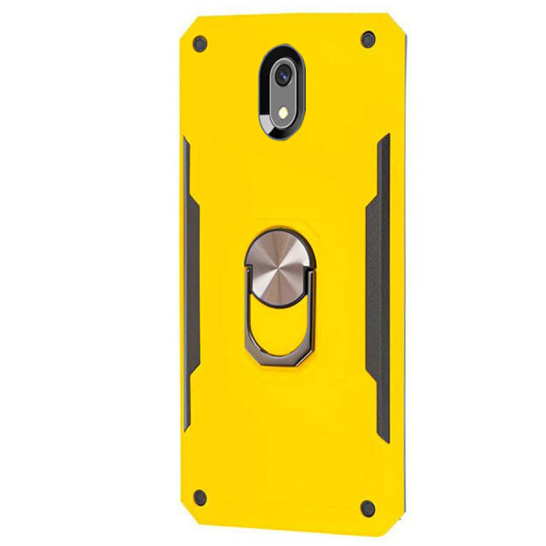 

Ударопрочный чехол SG Ring Color магнитный держатель для Xiaomi Redmi 8a Желтый