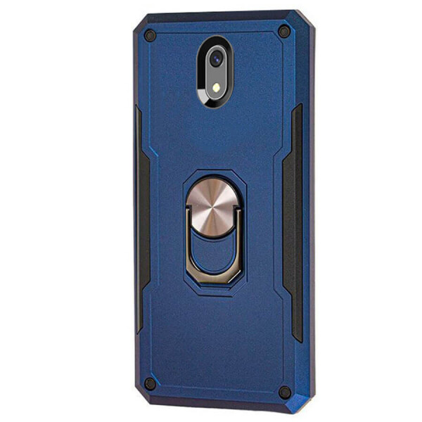 

Ударопрочный чехол SG Ring Color магнитный держатель для Xiaomi Redmi Note 7 / Note 7 Pro / Note 7s Голубой