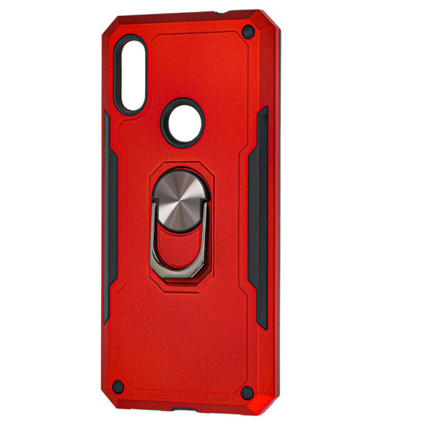 

Ударопрочный чехол SG Ring Color магнитный держатель для Xiaomi Redmi Note 7 / Note 7 Pro / Note 7s Красный