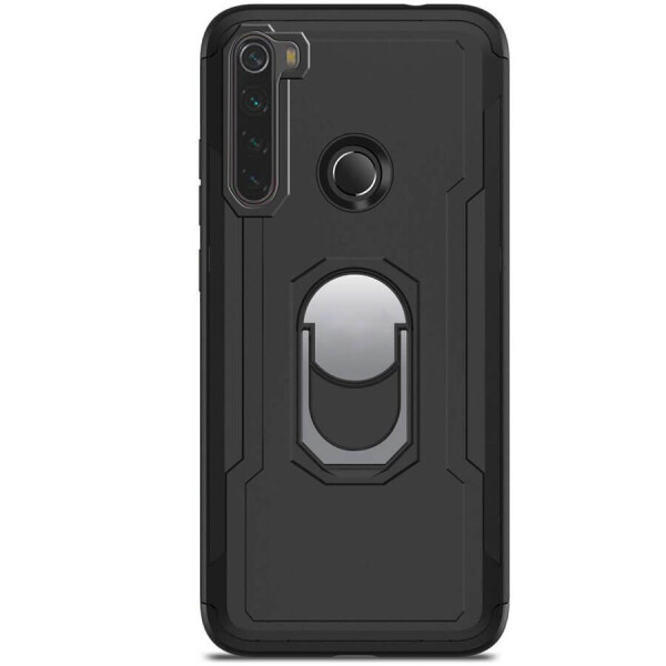 

Ударопрочный чехол SG Ring Color магнитный держатель для Xiaomi Redmi Note 8 Черный