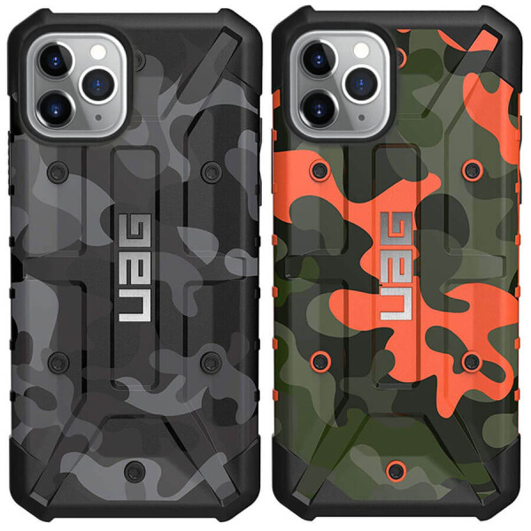 

Ударопрочный чехол UAG Pathfinder камуфляж для Apple iPhone 11 Pro Max (6.5") Серый