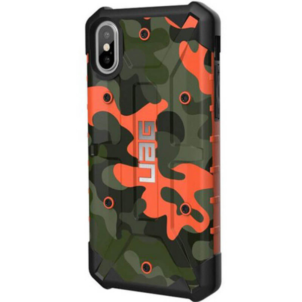 

Ударопрочный чехол UAG Pathfinder камуфляж для Apple iPhone XS Max (6.5") Серый