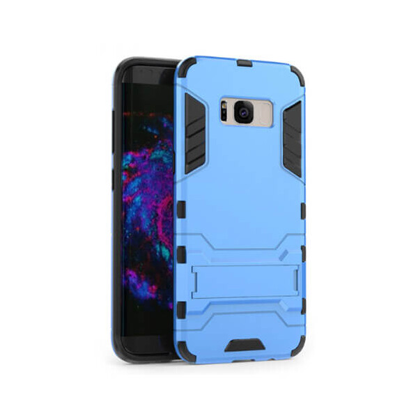 

Ударопрочный чехол-подставка Transformer для Samsung Galaxy A10 (A105F) с мощной защитой корпуса Красный / Dante Red