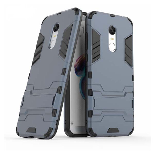 

Ударопрочный чехол-подставка Transformer для Xiaomi Redmi 6A с мощной защитой корпуса Красный / Dante Red