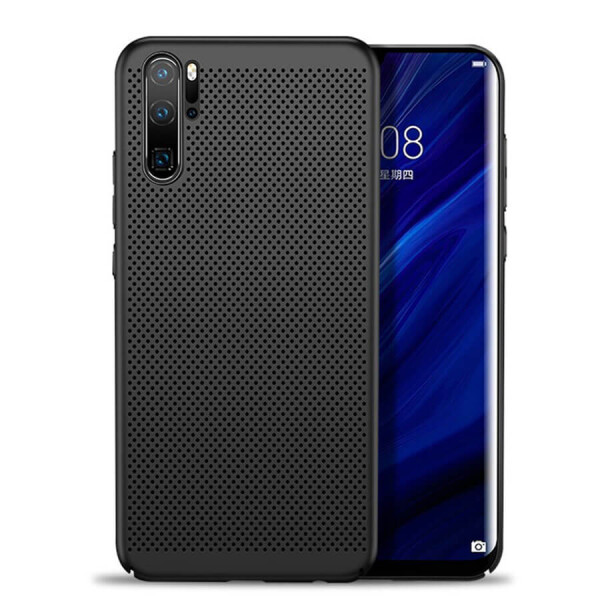 

Ультратонкий дышащий чехол Grid case для Huawei P30 Pro Черный