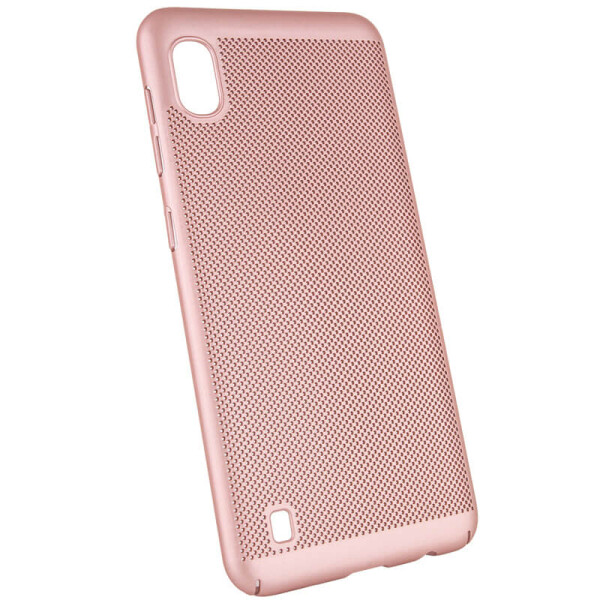

Ультратонкий дышащий чехол Grid case для Samsung Galaxy A10 (A105F) Черный