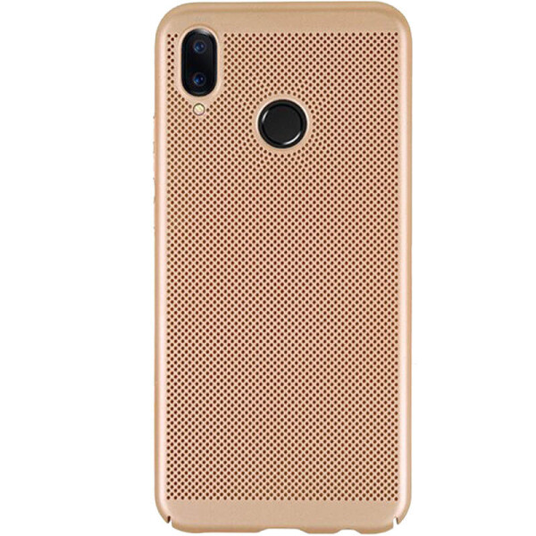 

Ультратонкий дышащий чехол Grid case для Samsung Galaxy A20 / A30 Розовый