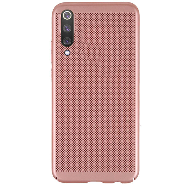 

Ультратонкий дышащий чехол Grid case для Samsung Galaxy A50 (A505F) / A50s / A30s Темно-синий