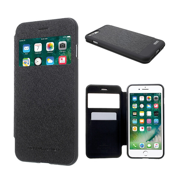 

Чехол (книжка) Wallet Glossy с визитницей для Huawei Honor 8X Красный