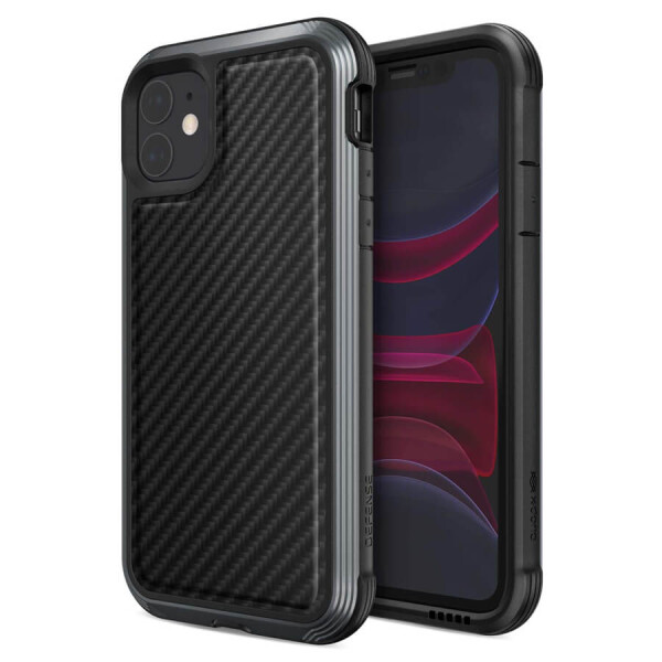 

Чехол Defense Lux Series (TPU+Metal+Leather) для Apple iPhone 11 Pro Max (6.5") Черный