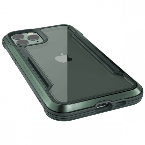 

Чехол Defense Shield Series (TPU+Metal+PC) для Apple iPhone 11 Pro Max (6.5") Черный