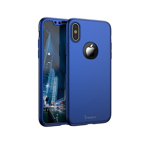 

Чехол iPaky Crystal 360 градусов для Apple iPhone XR (6.1") (+ стекло на экран) Прозрачный / Transparent