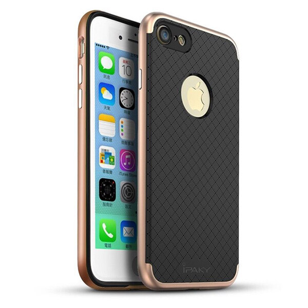 

Чехол iPaky TPU+PC для Apple iPhone 7 / 8 (4.7") Черный / Серебряный