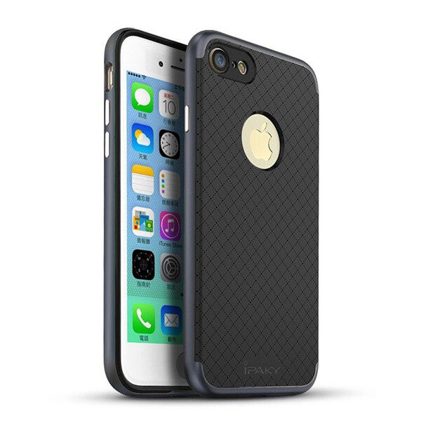 

Чехол iPaky TPU+PC для Apple iPhone 7 plus / 8 plus (5.5") Черный / Rose Gold