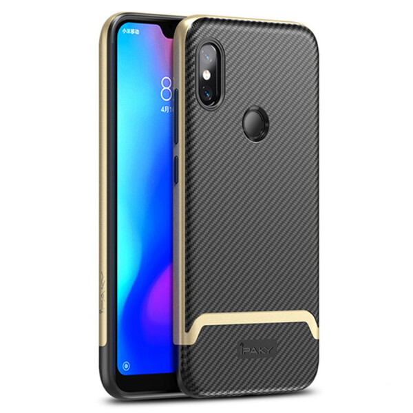 

Чехол iPaky TPU+PC для Xiaomi Redmi Note 6 Pro Черный / Золотой