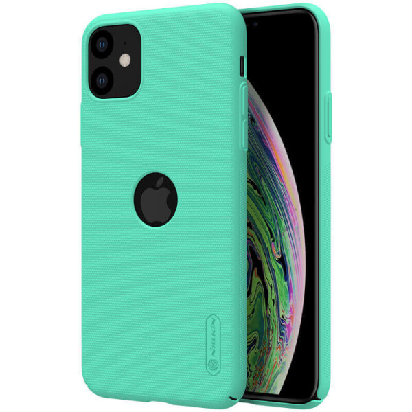 

Чехол Nillkin Matte с лого для Apple iPhone 11 (6.1") Бирюзовый / Peacock blue