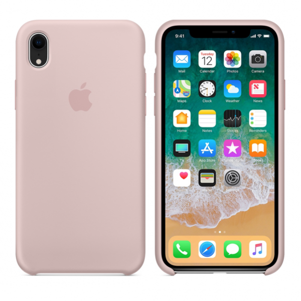 

Чехол Silicone case (AAA) для Apple iPhone XR (6.1") Серый / Lavender