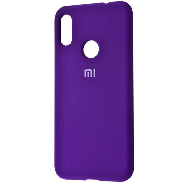 

Чехол Silicone Cover Full Protective для Xiaomi Redmi 7 Черный / Black