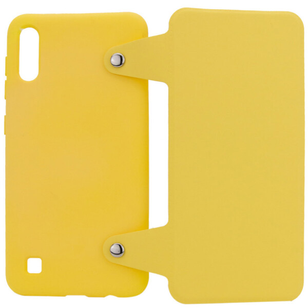 

Чехол книжка Soft Cover для Samsung Galaxy A10 (A105F) Желтый / Yellow