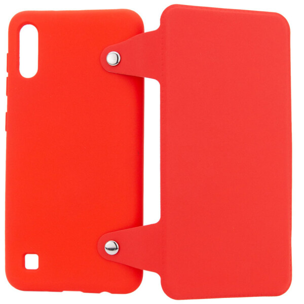 

Чехол книжка Soft Cover для Samsung Galaxy A10 (A105F) Красный / Red