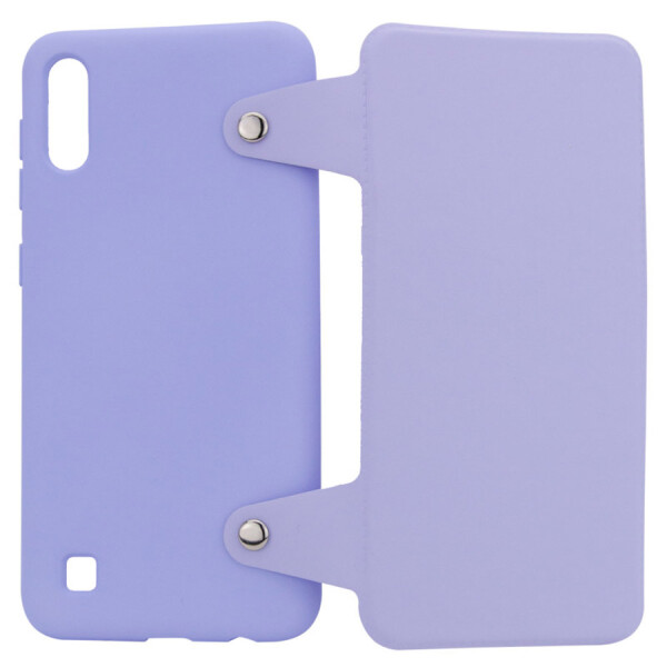 

Чехол книжка Soft Cover для Samsung Galaxy A10 (A105F) Сиреневый / Purple
