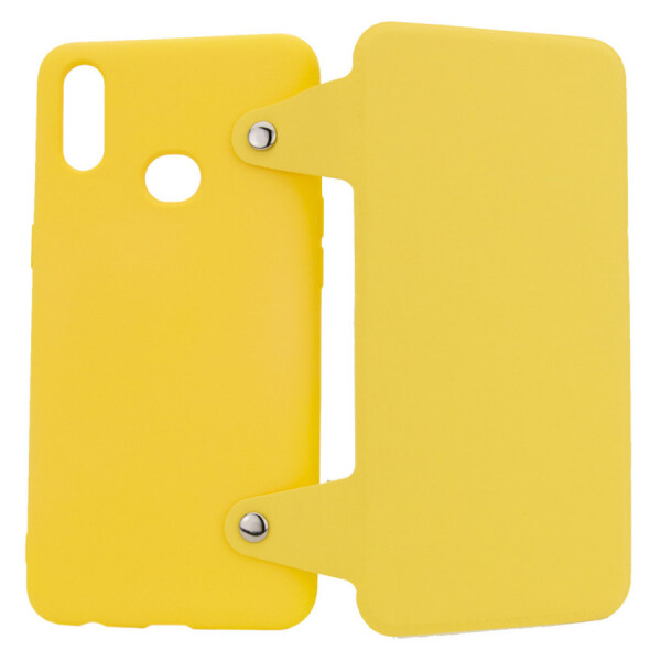 

Чехол книжка Soft Cover для Samsung Galaxy A10s Желтый / Yellow