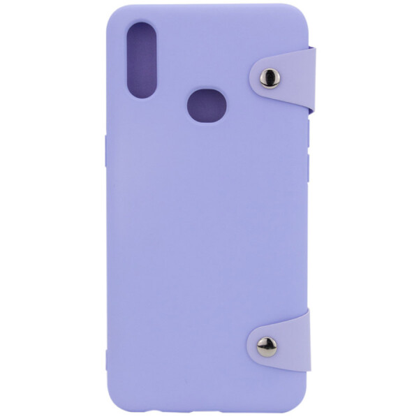 

Чехол книжка Soft Cover для Samsung Galaxy A10s Сиреневый / Purple