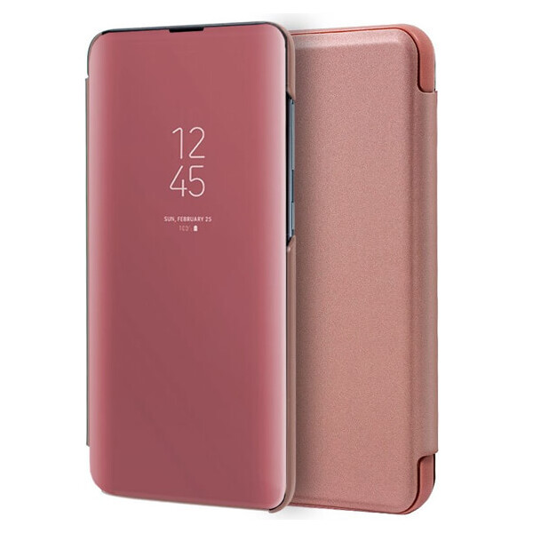 

Чехол-книжка Clear View Standing Cover для Xiaomi Redmi 7A Rose Gold